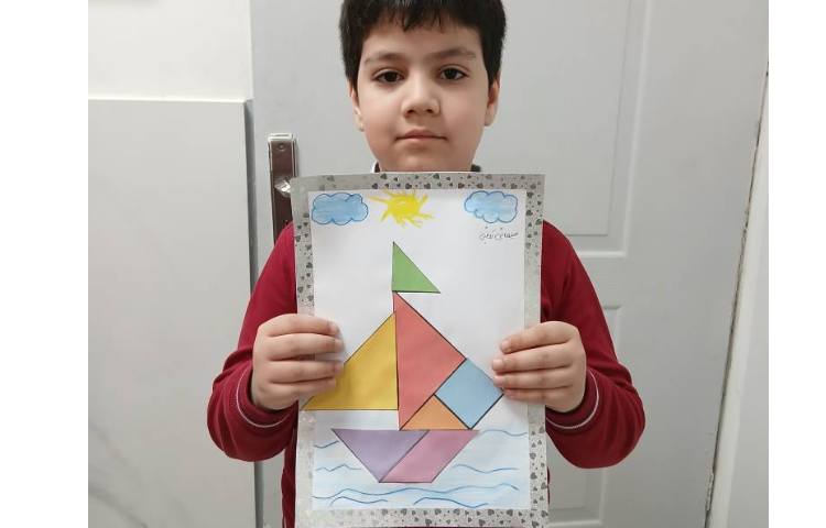 تلفیق ریاضی و هنر_ اشکال هندسی 5