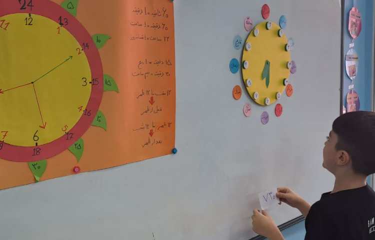 تلفیق ساعت و جمله سازی 3