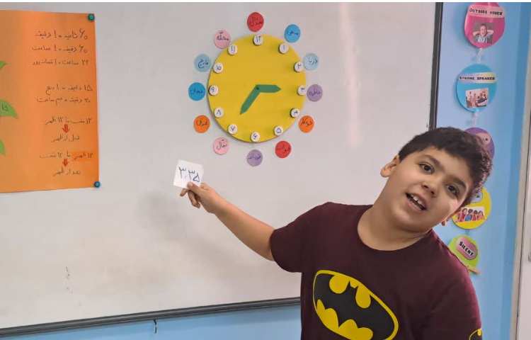 تلفیق ساعت و جمله سازی 4