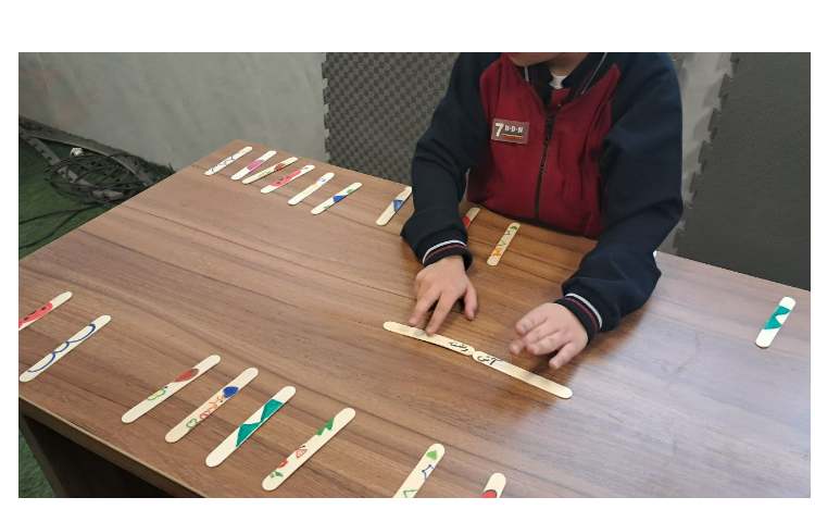 تلفیق فارسی و ریاضی تقارن و ربط کلمه ها 2