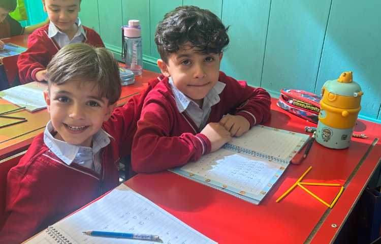 تلفیق نگارش و ریاضی ، شمارش و لوحه نویسی 3