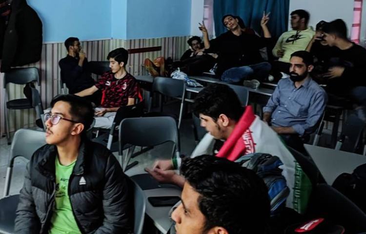 تماشای فوتبال جام جهانی