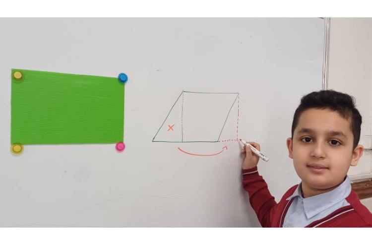 تمرین ارتفاع مثلث تدریس ارتفاع متوازی الاضلاع 3