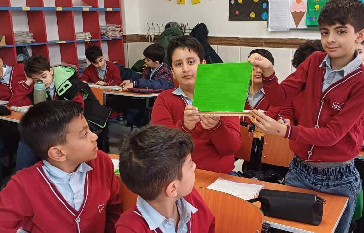 تمرین ارتفاع مثلث تدریس ارتفاع متوازی الاضلاع 6