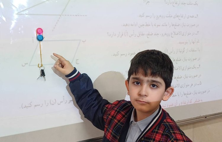 تمرین ارتفاع مثلث تدریس ارتفاع متوازی الاضلاع 8