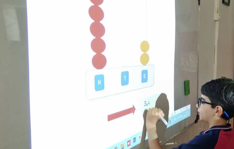 تمرین ارزش مکانی اعداد-زنگ Math 2