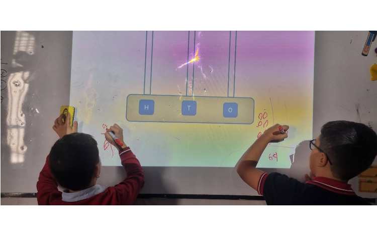 تمرین ارزش مکانی اعداد سه رقمی-زنگ Math 1