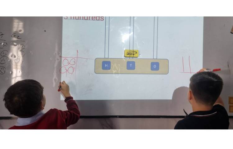 تمرین ارزش مکانی اعداد سه رقمی-زنگ Math 2