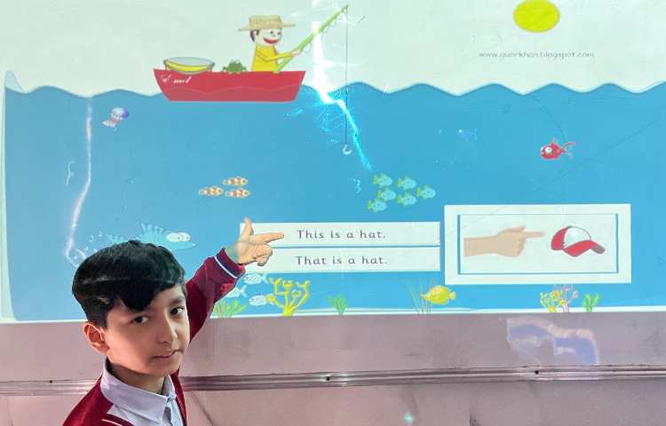 تمرین اسامی اشاره-زنگ زبان عمومی