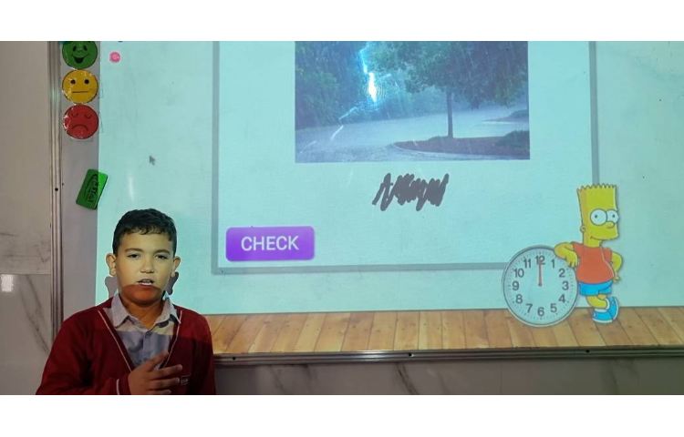 تمرین اسامیِ مربوط به آب و هوا با بازی پاورپوینتی-زنگ زبان عمومی 1