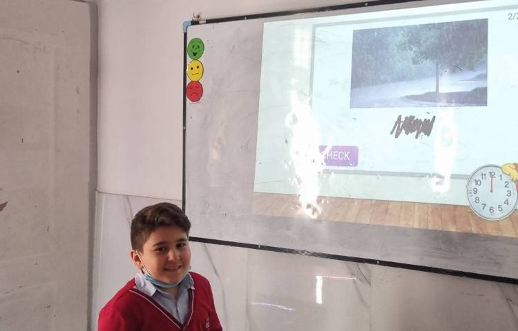 تمرین اسامیِ مربوط به آب و هوا با بازی پاورپوینتی-زنگ زبان عمومی 2