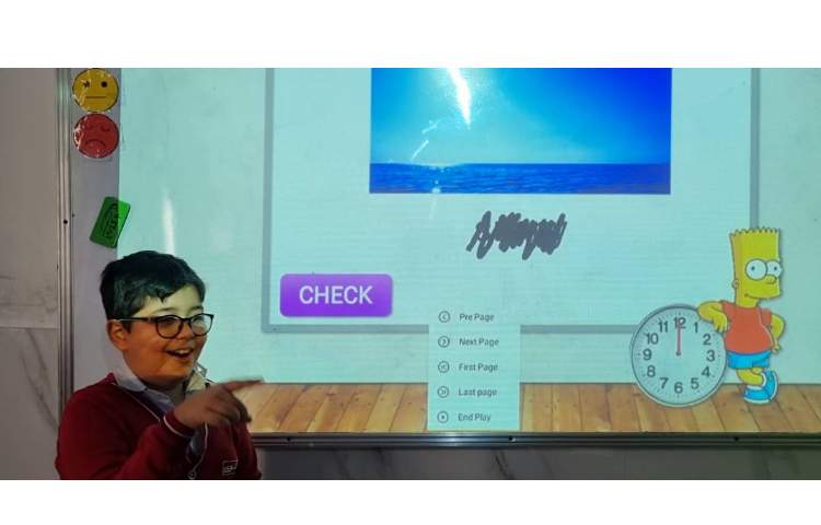 تمرین اسامیِ مربوط به آب و هوا با بازی پاورپوینتی-زنگ زبان عمومی 3