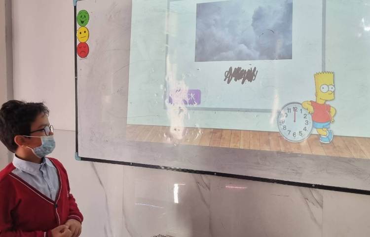 تمرین اسامیِ مربوط به آب و هوا با بازی پاورپوینتی-زنگ زبان عمومی 5