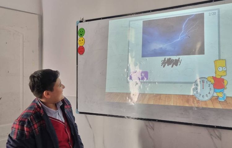 تمرین اسامیِ مربوط به آب و هوا با بازی پاورپوینتی-زنگ زبان عمومی 7