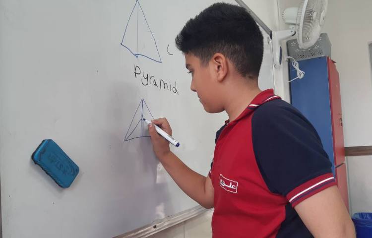 تمرین اشکال سه بعدی-زنگ Math 1