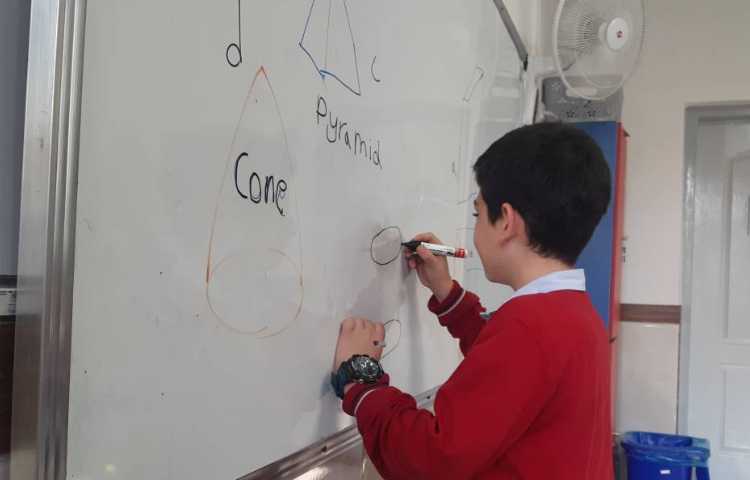 تمرین اشکال سه بعدی-زنگ Math 3