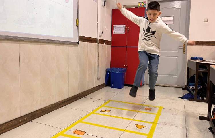 تمرین اشکال سه‌بعدی-زنگ Math