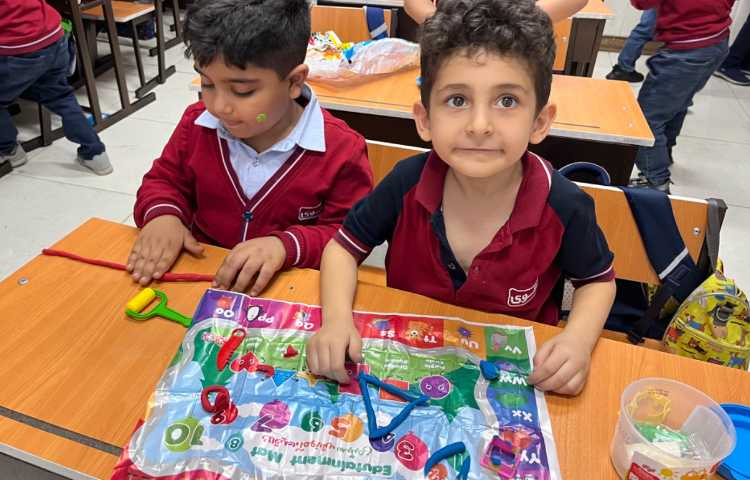 تمرین اشکال هندسی با خمیر بازی-زنگ Math 1