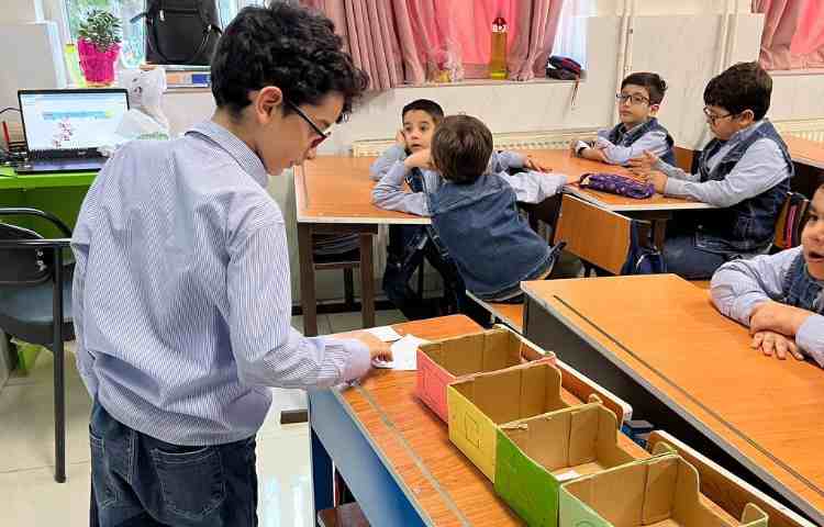 تمرین اشکال هندسی در زنگ ریاضی به زبان انگلیسی 3