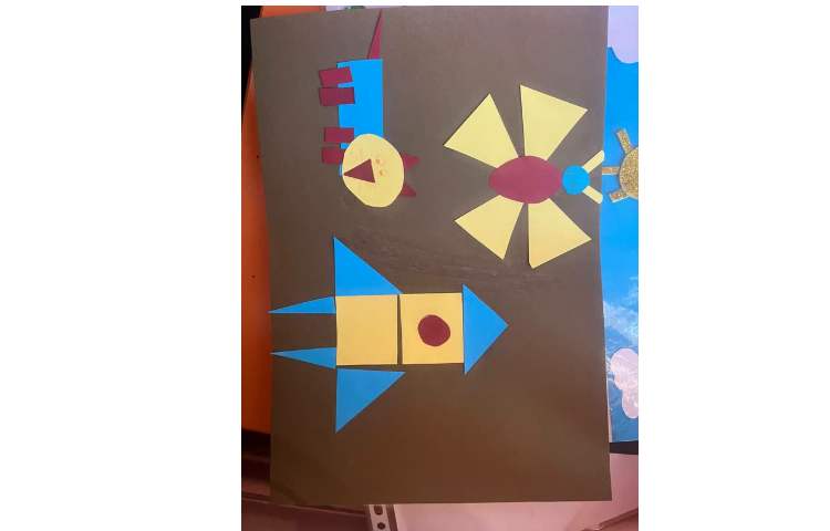 تمرین اشکال و دست ورزی اشکال هندسی 4