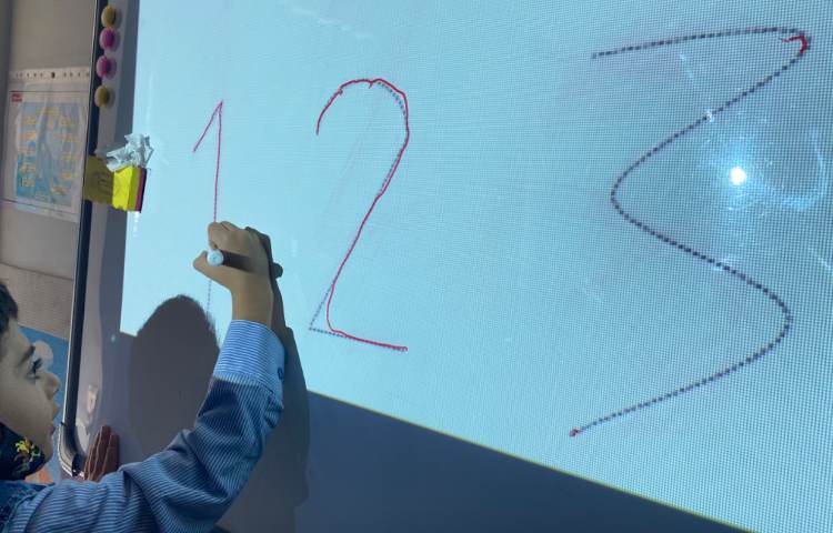 تمرین اعداد یک تا سه با Trace کردن 1