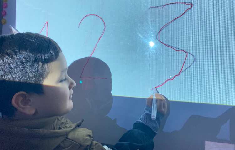 تمرین اعداد یک تا سه با Trace کردن 2