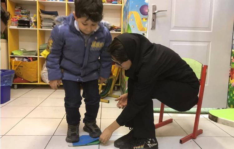 تمرین اعداد یک تا سه و بازی با فلش کارت 3