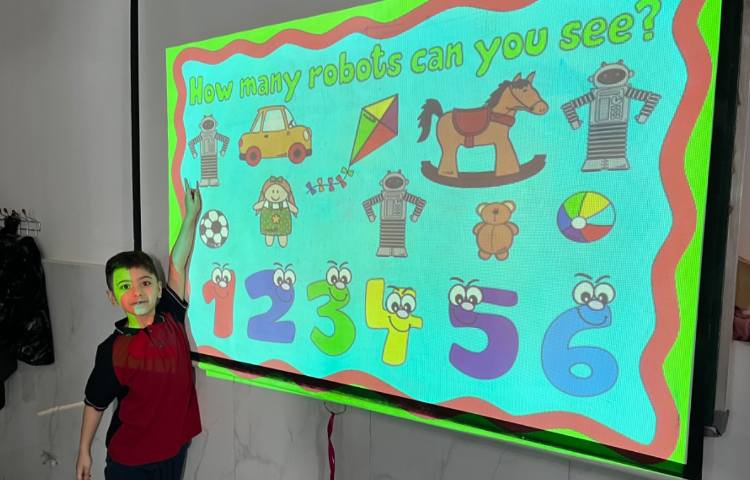 تمرین اعداد یک تا پنج-زنگ Math 1