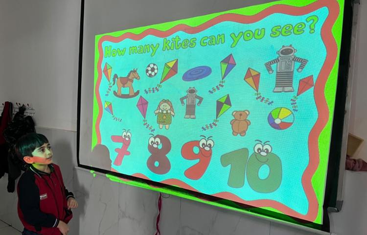 تمرین اعداد یک تا پنج-زنگ Math 2