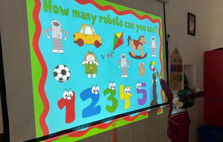 تمرین اعداد یک تا پنج-زنگ Math 2