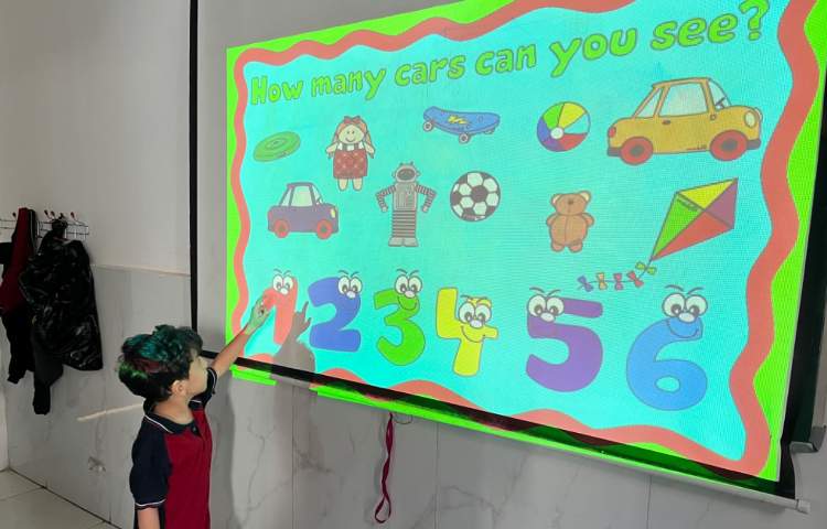 تمرین اعداد یک تا پنج-زنگ Math 4