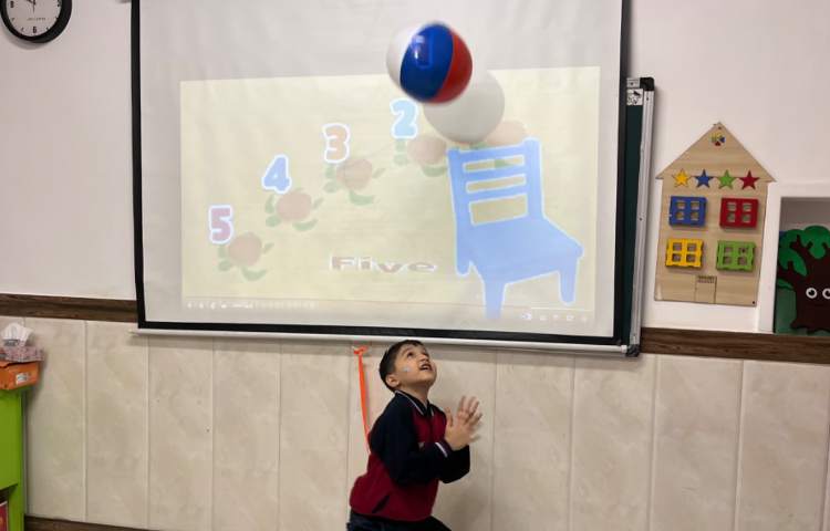 تمرین اعداد یک تا پنج-زنگ Math 4