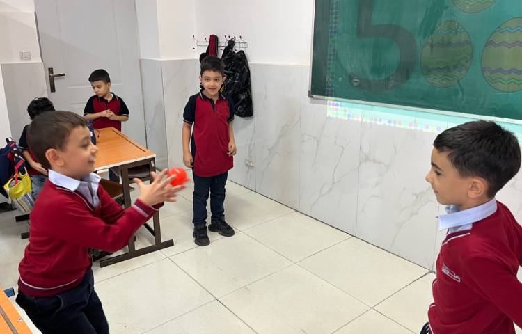 تمرین اعداد یک تا پنج-زنگ Math 5