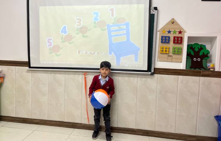 تمرین اعداد یک تا پنج-زنگ Math 5