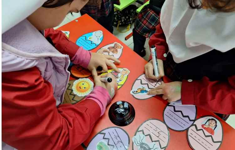 تمرین الفبای انگلیسی 2