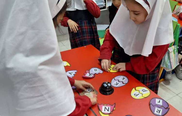 تمرین الفبای انگلیسی 3