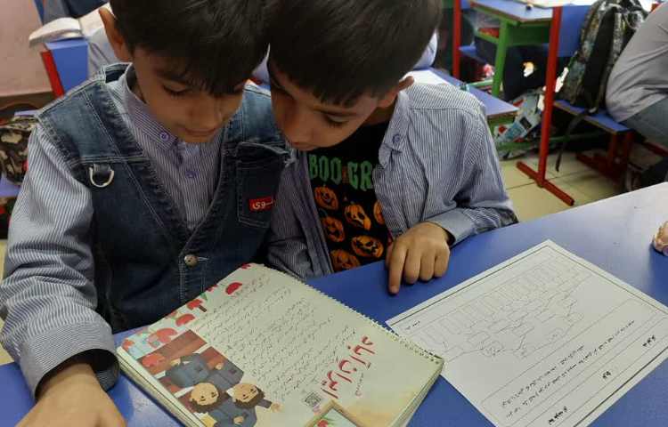 تمرین املا، با املای خوشه ای