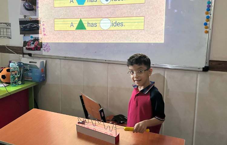 تمرین Shapes با بازی تعادلی 2