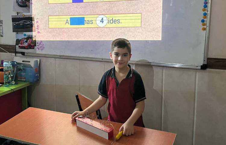 تمرین Shapes با بازی تعادلی 3