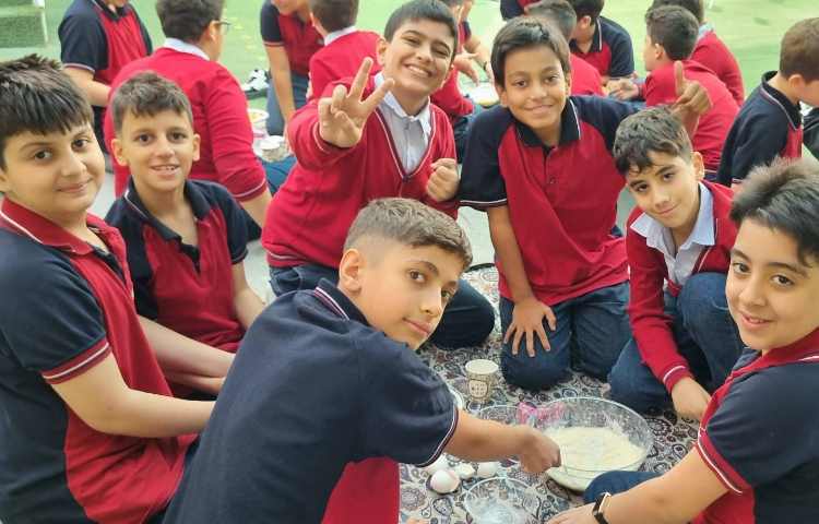 تمرین There is/There are با درست کردن کیک 4