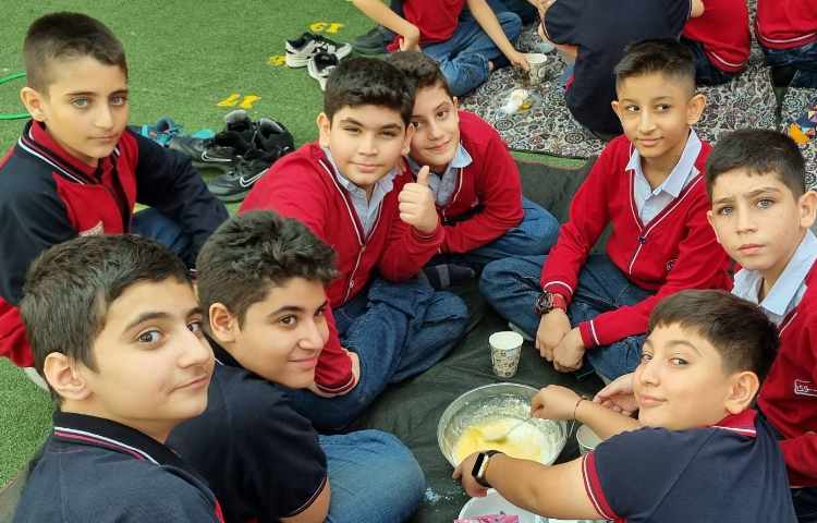 تمرین There is/There are با درست کردن کیک 5