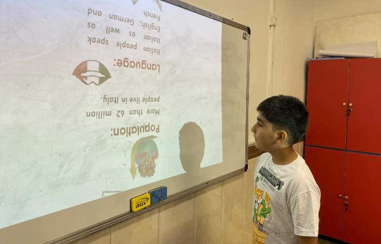 تمرین Reading با متن برعکس 3