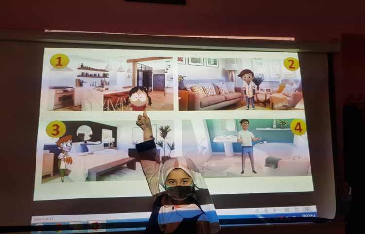 تمرین بخش های مختلف خانه 3