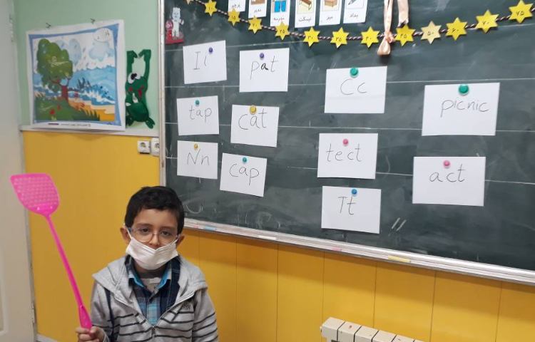 :تمرین بلندینگ، بازی با فلش کارت و مگس کش 5