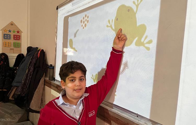 تمرین بیانِ چرخه‌ی زندگی قورباغه-زنگ Science