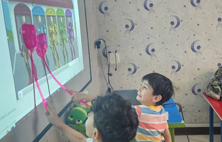 تمرین تشخیص رنگ ها همراه با بازی 5