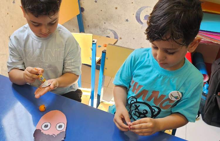 تمرین تکرار خوراکی ها همراه با بازی 2