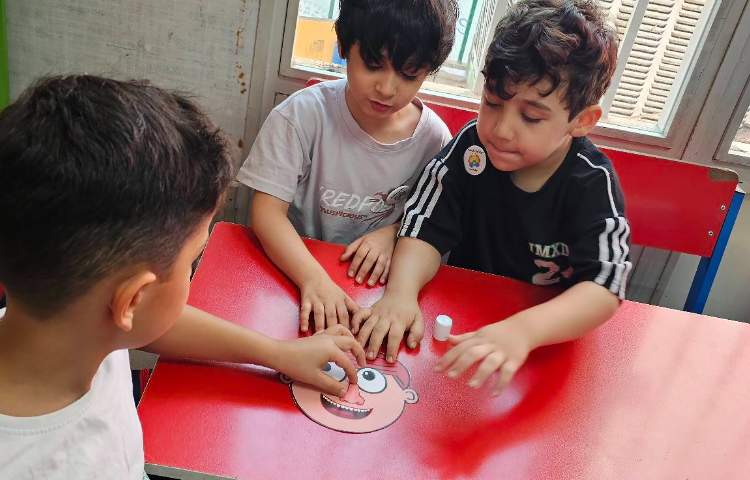 تمرین تکرار خوراکی ها همراه با بازی 4