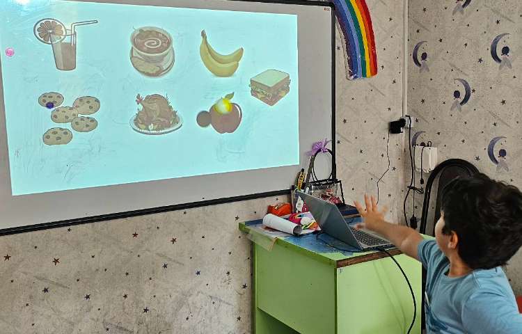 تمرین تکرار خوراکی ها همراه با بازی 4