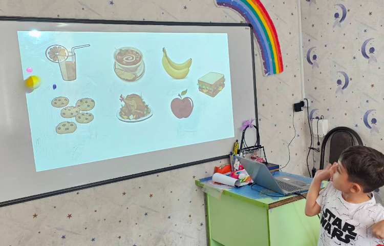 تمرین تکرار خوراکی ها همراه با بازی 5